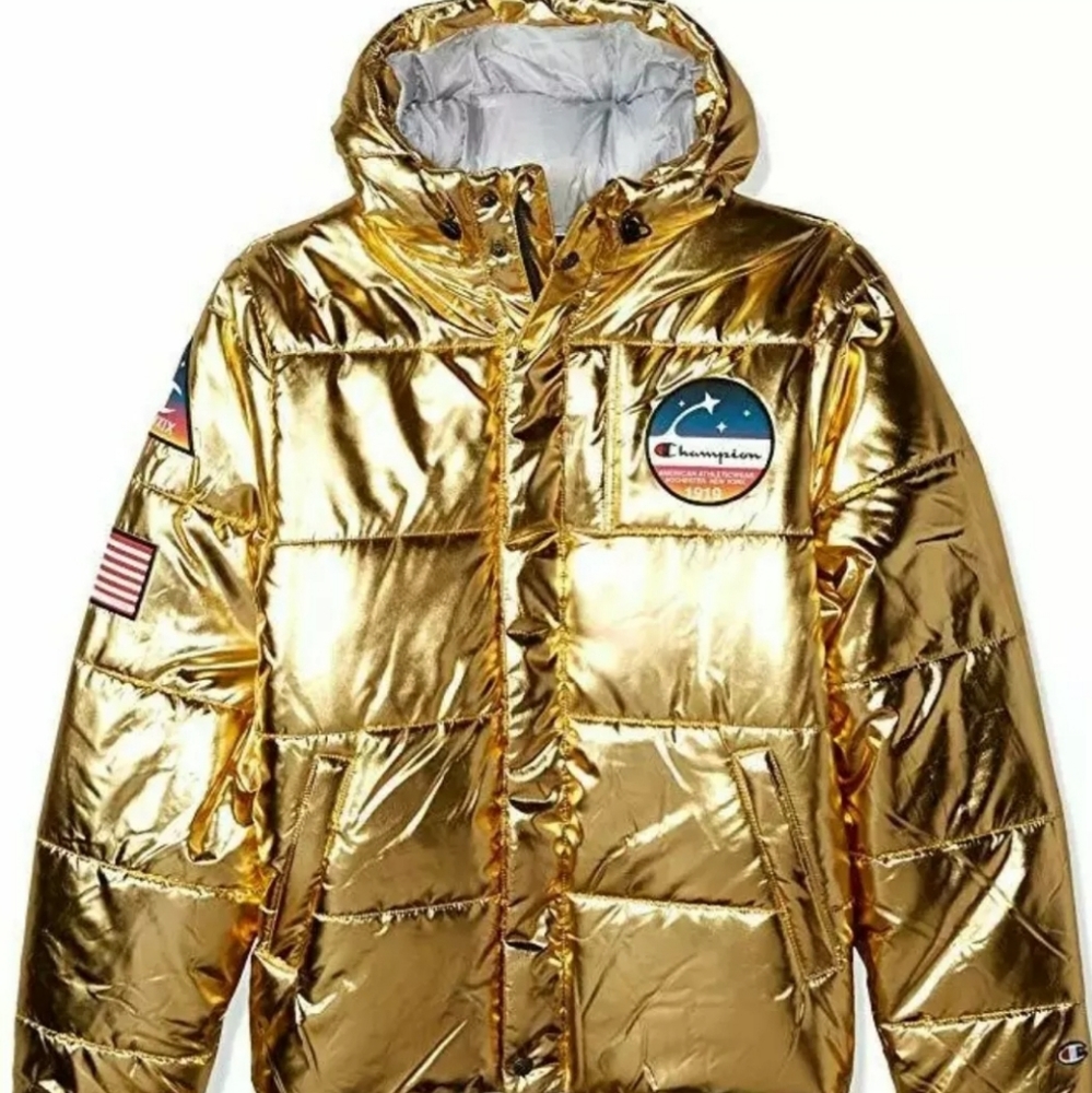 NWT Champion puffer jacket NASA Rare!